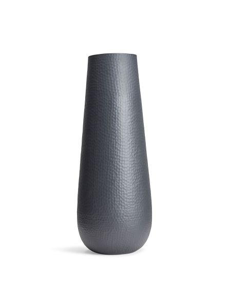 Vase Lugo Höhe 80cm Ø 30cm matt royal grey