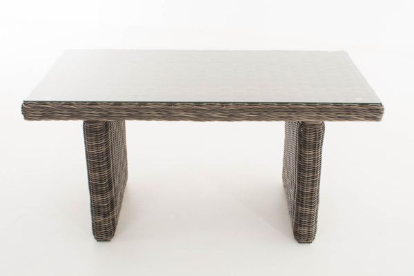 Tisch Fisolo/Minari/Bermeo 5mm grau-meliert