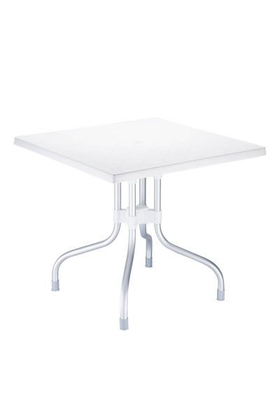 Tisch Forza 80 cm weiß