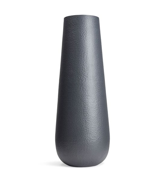 Vase Lugo Höhe 100cm Ø 37cm matt royal grey
